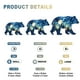 thumbnail image 5 of Puzle de madera DOCRAGI Astral Bear, 200 piezas, 36 x 24 cm, 5 of 7