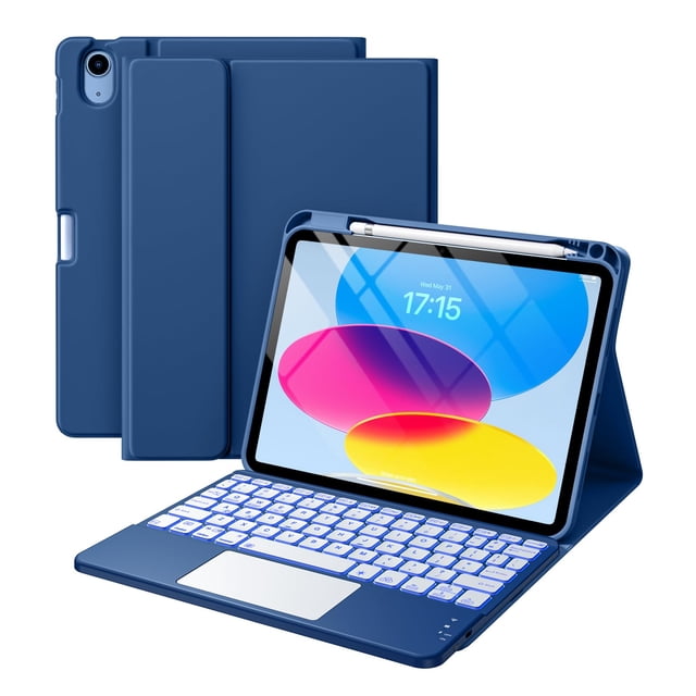 Funda de teclado compatible con Harvopu para iPad 10th Gen 10.9" 2022