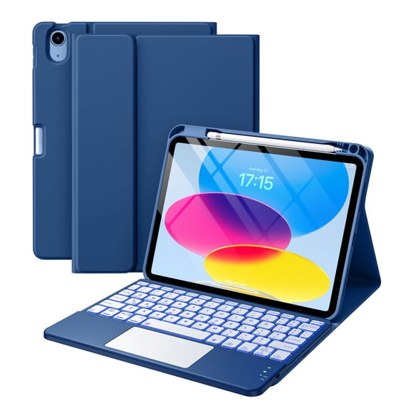 Funda de teclado compatible con Harvopu para iPad 10th Gen 10.9" 2022