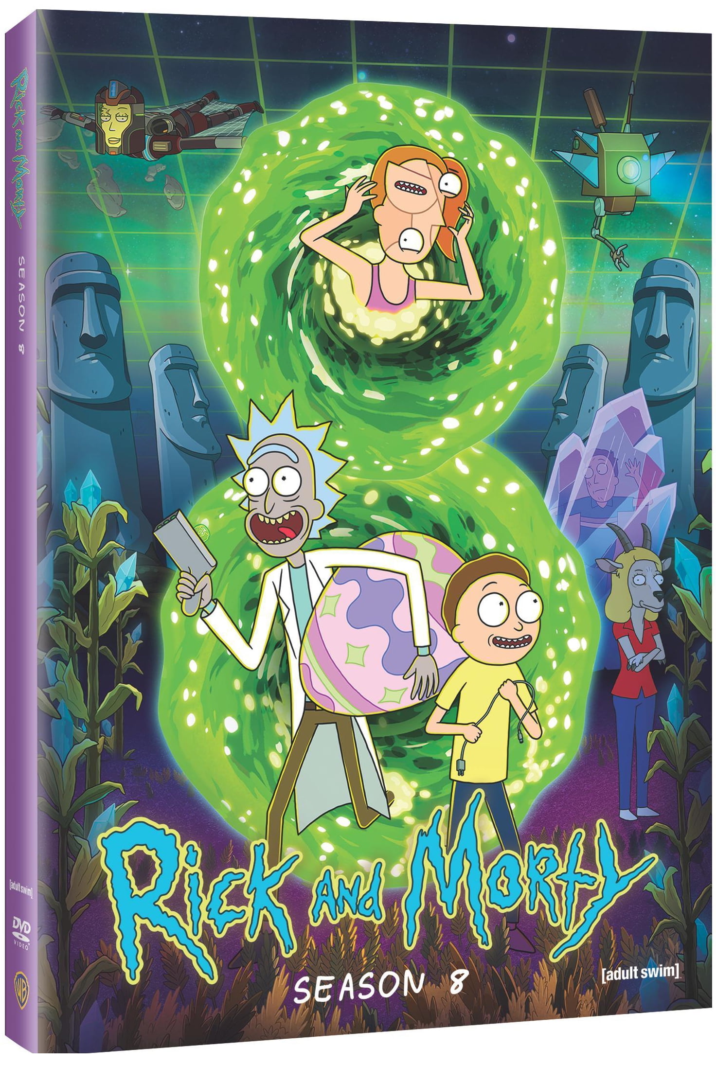 Rick and Morty: Season 8 (DVD), Comedy, Warner Bros. - Walmart.com