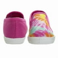 thumbnail image 3 of Beverly Hills Polo Club Girls Slip On Canvas Sneakers. (Toddler Little Kids), Fuchsia Multi, Size: 10, 3 of 6