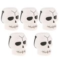 thumbnail image 1 of de Dulces para Niños de Halloween Trick Or Treat con Asa de Transporte, Cuenco de Canasta de Dulces Skull-5Pcs Gloria Sujetador de caramelos de Halloween, 1 of 8