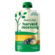 Beech-Nut Stage 4 Baby Toddler Food, Banana Blueberry Yogurt Granola, 3.5 oz Pouch
