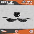 thumbnail image 3 of Kalair GFX Graphics Kit for Apollo RFZ X4-X6 X14-X19 (All Years) Surfsup Series, 3 of 5