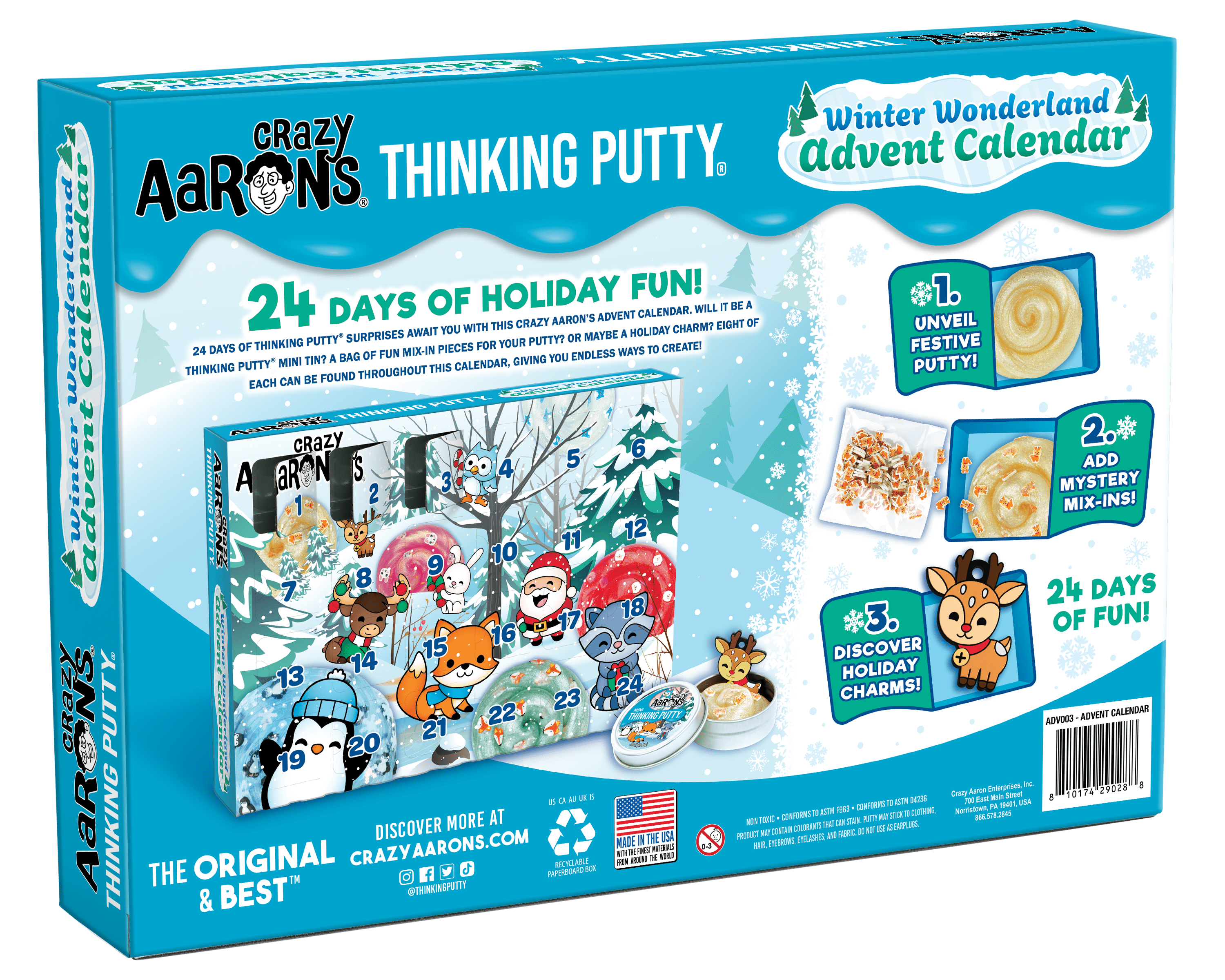 Crazy Aaron's® Winter Wonderland Advent Calendar