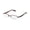 bronze / multicolor, variant on NEW BETSEY JOHNSON BOHO BOA MENS/WOMENS DESIGNER HALF-RIM BRONZE / MULTICOLOR HOT AMERICAN FASHION DESIGNER FRAME DEMO LENSES 50-17-137 EYEGLASSES/GLASSES