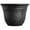 Sahara Sand, variant on The HC Companies Sierra Round Self-Watering Pot with Internal Disk, 10 Inch, Black Onyx