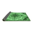 thumbnail image 2 of Ahgly Company Indoor Rectangle Medallion Emerald Green Traditional Area Rugs, 2' x 5', 2 of 4