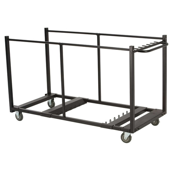 Lifetime Table Cart with Heavy Duty Steel, Black Sand Finish, 80193