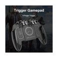 thumbnail image 3 of M10/M11 Trigger Gamepad Long Service Life Sensitive Easy to Hold 6 Finger Trigger Phone Controller Gamepad- Ordinary paragraph, 3 of 5