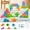Puzzle Russian building blocks, variant on Smart Magic Bead Pyramid Puzzle, Educational Toy for Kids to Train Logical Thinking Ability