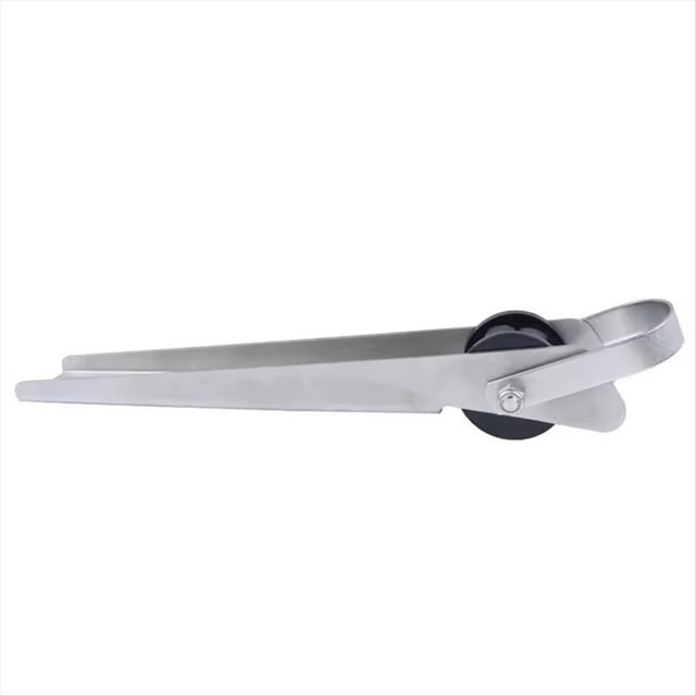 Rouleau d'Ancrage pour Bateau en Acier Inoxydable Auto-Lançant Rouleaux d'Ancrage Robustes 15-1/4 Pouces de Long, 1 x Support de Roue d'Ancrage