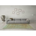 thumbnail image 3 of Ahgly Company Indoor Round Persian Light Blue Traditional Area Rugs, 3' Round, 3 of 4