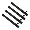 4pcs Table Leg Extenders 44cm Steel Table Leg Risers for Folding Tables