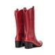 thumbnail image 5 of Botas de Mujer DREAM PAIRS con Punta Cuadrada Bordadas en Rojo Talle 9.5, 5 of 7