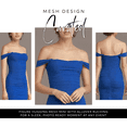 thumbnail image 3 of David’s Bridal, The Edit by DB Studio Women's Formal Strapless Ruched Mini Dress, Short, Mesh, 3 of 8