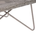 thumbnail image 4 of Chic Design Beige & Silver 46" Console Table with Hairpin Legs, 4 of 6