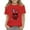 Red, variant on LNMQLPDBS Easter Shirts for Girls Classic Crewneck Casual Tops Kids Easter Bunny Short Sleeve T Shirt Baby Girls' and Toddler All Holidays Graphic T-Shirts Red 8-9 Years