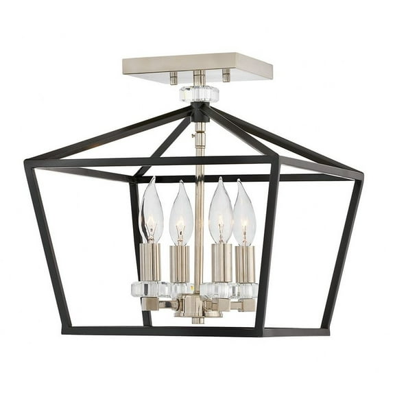 Hinkley Lighting - Stinson - 4 Light Medium Semi-Flush Mount in Transitional