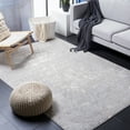 thumbnail image 2 of SAFAVIEH Lagoon Braxton Abstract Area Rug, Grey/Ivory, 6'7" x 6'7" Square, 2 of 8