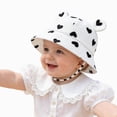 thumbnail image 2 of Newborn Baby Boy And Girl Baby Sun Hat Beach Cap For 3 To 12 Hat Photography Hat For Kids Birthday Party Hat 3-12 Months, 2 of 6