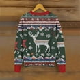 thumbnail image 5 of Wiyuqeen Christmas Tree Knit Cardigans for Women Crewneck Button Down Ribbed Knit Cardigans Long Sleeve Lightweight Jacket Coats, 5 of 5