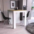 thumbnail image 2 of Kitchen Island Table with Storage Shelves / Modern Dining and Decor Option, 2 of 5