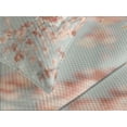 thumbnail image 4 of Ambesonne Peach Quilted Bedspread Set 3 Pcs, Scenery Sakura Trees, King Size, Bluegrey Coral, 4 of 5