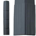 thumbnail image 1 of The Foundry 10"W x 60"H Corner Kit for 10" Staggered Shakes (4 Corners and 8 J-Channels), 202 - Oceanside, 1 of 1