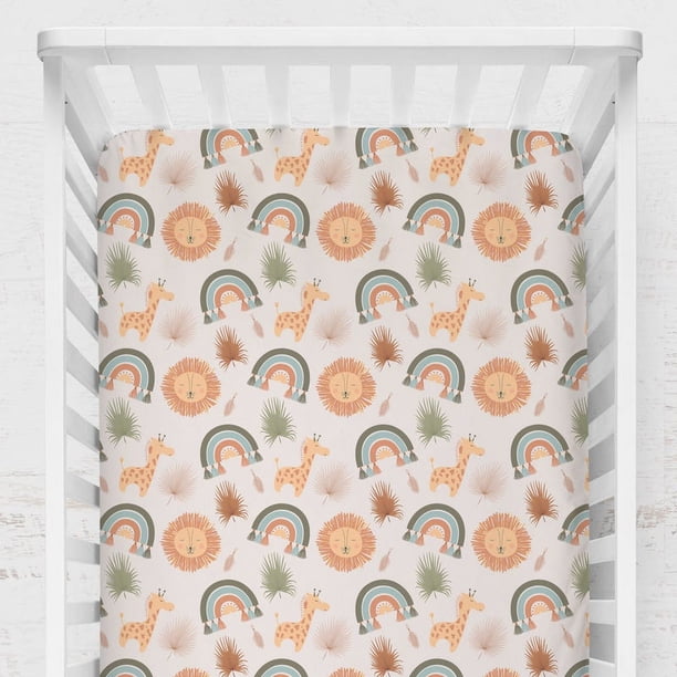 Juego de Cuna Boho Jungle Starter Bedding Set