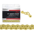 thumbnail image 4 of S SERENABLE Chain High Strength Biking Lightweight Road Bike Bike Chain Gold, 4 of 9