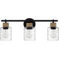 thumbnail image 5 of Baltic 3-Light Matte Black Vanity Light|Black, 5 of 5
