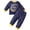 Yellow, variant on Nwiuh Kids & Toddler Pajamas Boys Girls Unisex 2 Piece Pjs Set 100% Cotton Sleepwear (9 Months-6 Years) (Blue, 9-12 Months)