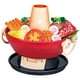 thumbnail image 5 of Juego de cocina de juguete con utensilios de cocina y olla caliente con pulverizador para niños y niñas 42 piezas azul, 5 of 8