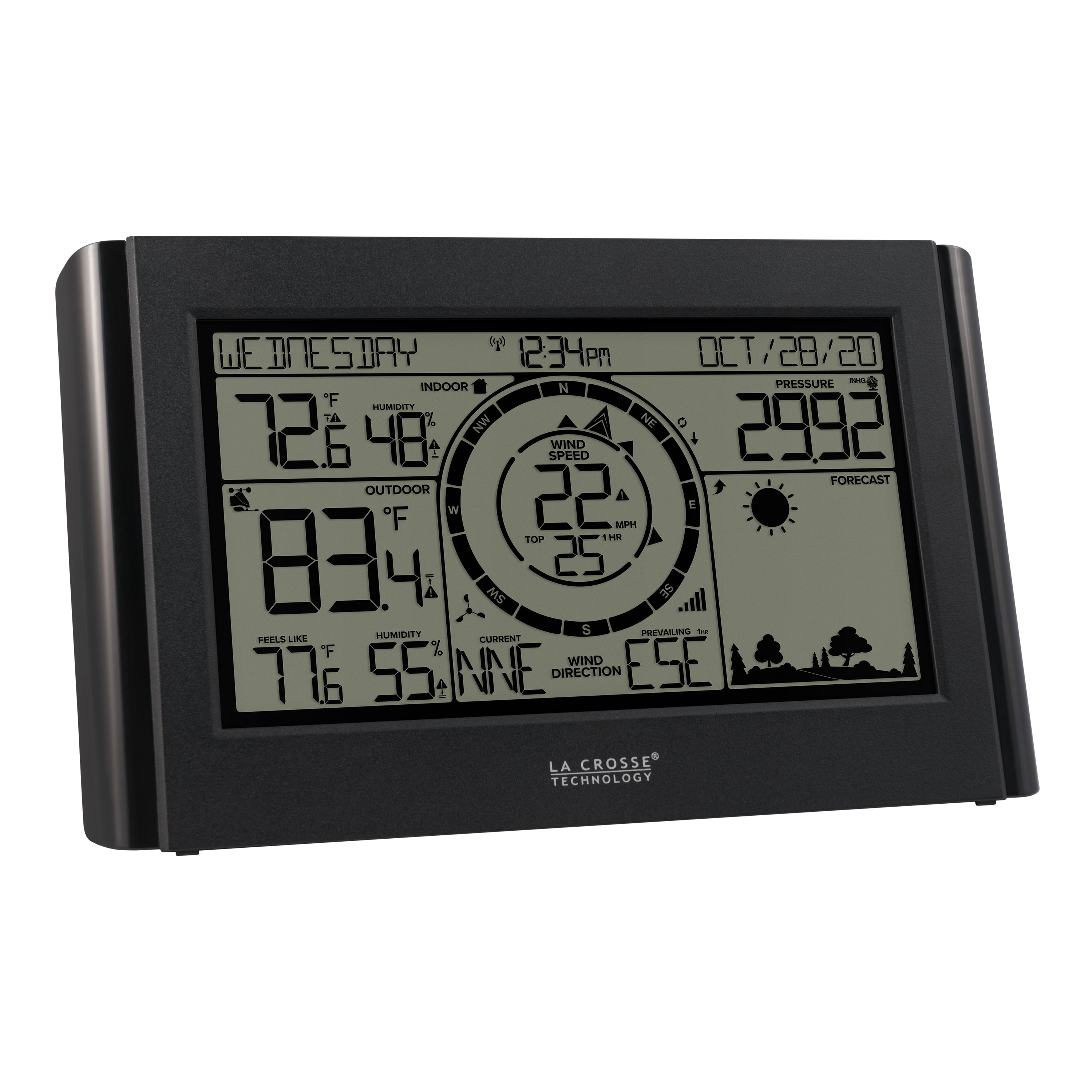 La Crosse Technology Digital Monochromatic Wireless Weather Station, 328-96087-INT
