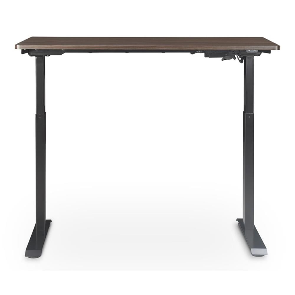 Serta Creativity Electric Height Adjustable Standing Desk Brown