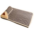 thumbnail image 1 of Almohadilla para cama de mascotas extraíble y lavable, de alto rebote, suave y gruesa, para perros pequeños y medianos, gris L (60 x 40 cm/23,6 x 15,7 pulgadas), para hasta 10 kg/22 lb, 1 of 12