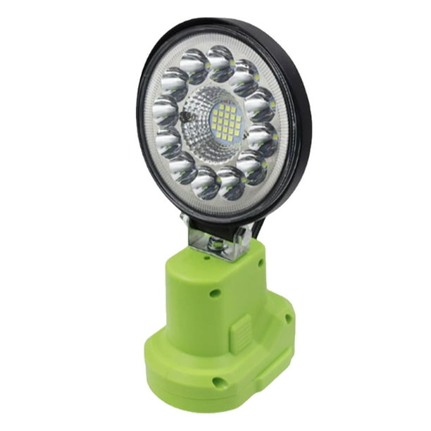 Advancent Lámpara de foco, luz de trabajo, portátil, para acampar al aire libre, tienda de campaña, iluminación de pesca, práctica antorcha Iluminación y accesorios 4 pulgadas