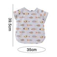 thumbnail image 2 of Tablier Imperméable à Manches pour Enfants en Bas Âge pour Nourrir Peinture, 2 of 5