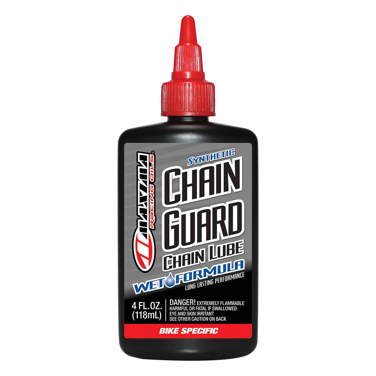 Maxima Racing Oil Lube Maxima Bike Syn Chain Guard Wet 4 Ounce 9501904
