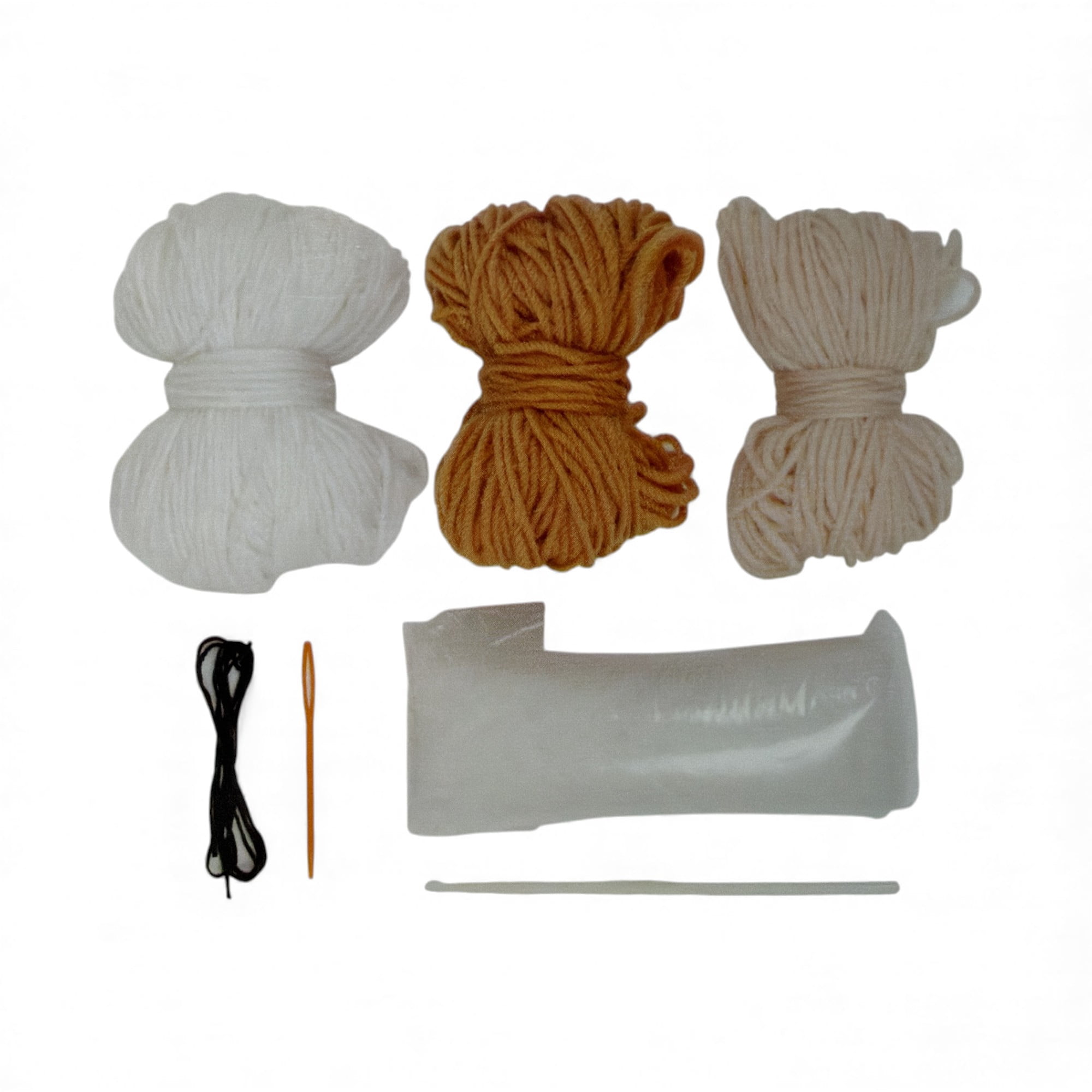 Christmas Angel Crochet Kit – DIY Holiday Craft Set with Yarn & Tools
