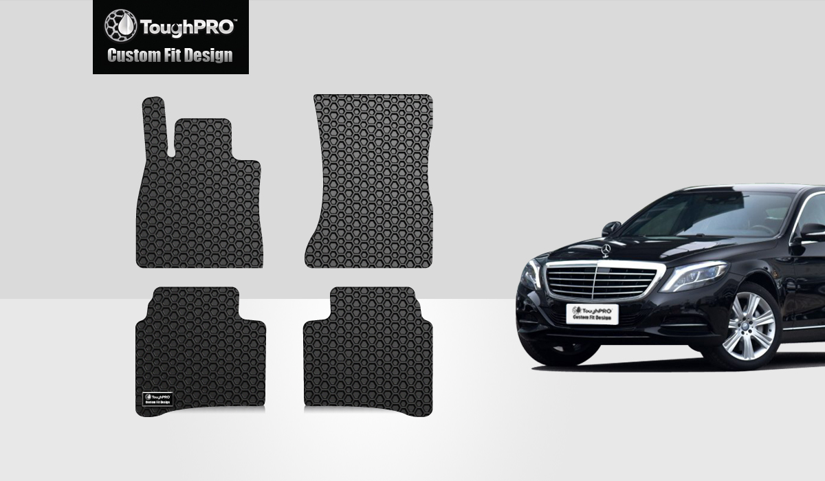 ToughPRO 1st & 2nd Row Mats Compatible with MERCEDESBENZ S550e All