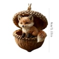 thumbnail image 2 of Cheapark Christmas Hanging Ornament 3.15 Inch Festive Holiday Tree Pendant for Xmas Wreath Home Party Decoration Gift, 2 of 5