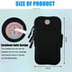 thumbnail image 2 of Banda para el brazo para teléfono móvil, bolsa deportiva antisudor, ajustable, multifunción, adecuada para correr, caminar, negra, 2 of 5