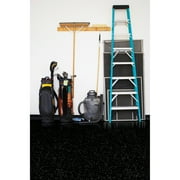 Black, Rust-Oleum RockSolid High-Gloss Polycuramine Garage Floor Coating Kit-318712 , 76 oz