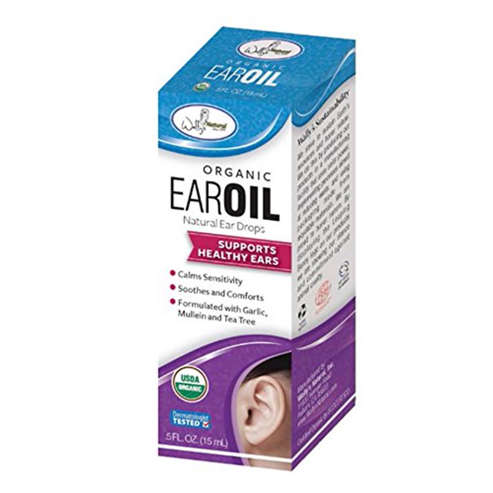 Wally's Natural Organic Ear Oil Ear Drops 0.5oz Each - Walmart.com