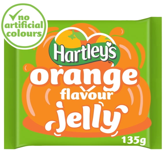 Hartleys Orange Jelly 135G, Imported from Britain