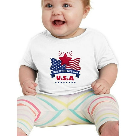 

Independence Day U.S.A T-Shirt Infant -Image by Shutterstock 12 Months