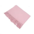 thumbnail image 5 of Winter Scarf for Women Women's Winter Warm Scarf Solid Color Scarf Tassel Knitted Scarf Shawl & Warps, 5 of 6