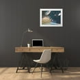 thumbnail image 3 of Dag, Inc. 18x15 White Modern Wood Framed Museum Art Print Titled - Underwater World 34, 3 of 4